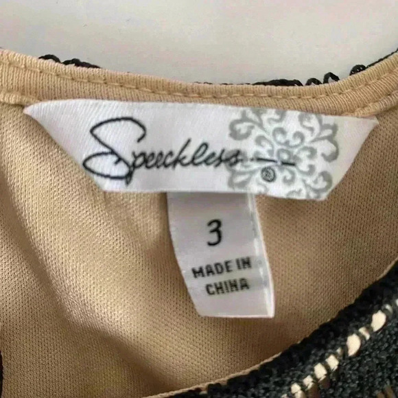 Speechless Black Lace Skater Dress Final Markdown - Picture 6 of 10